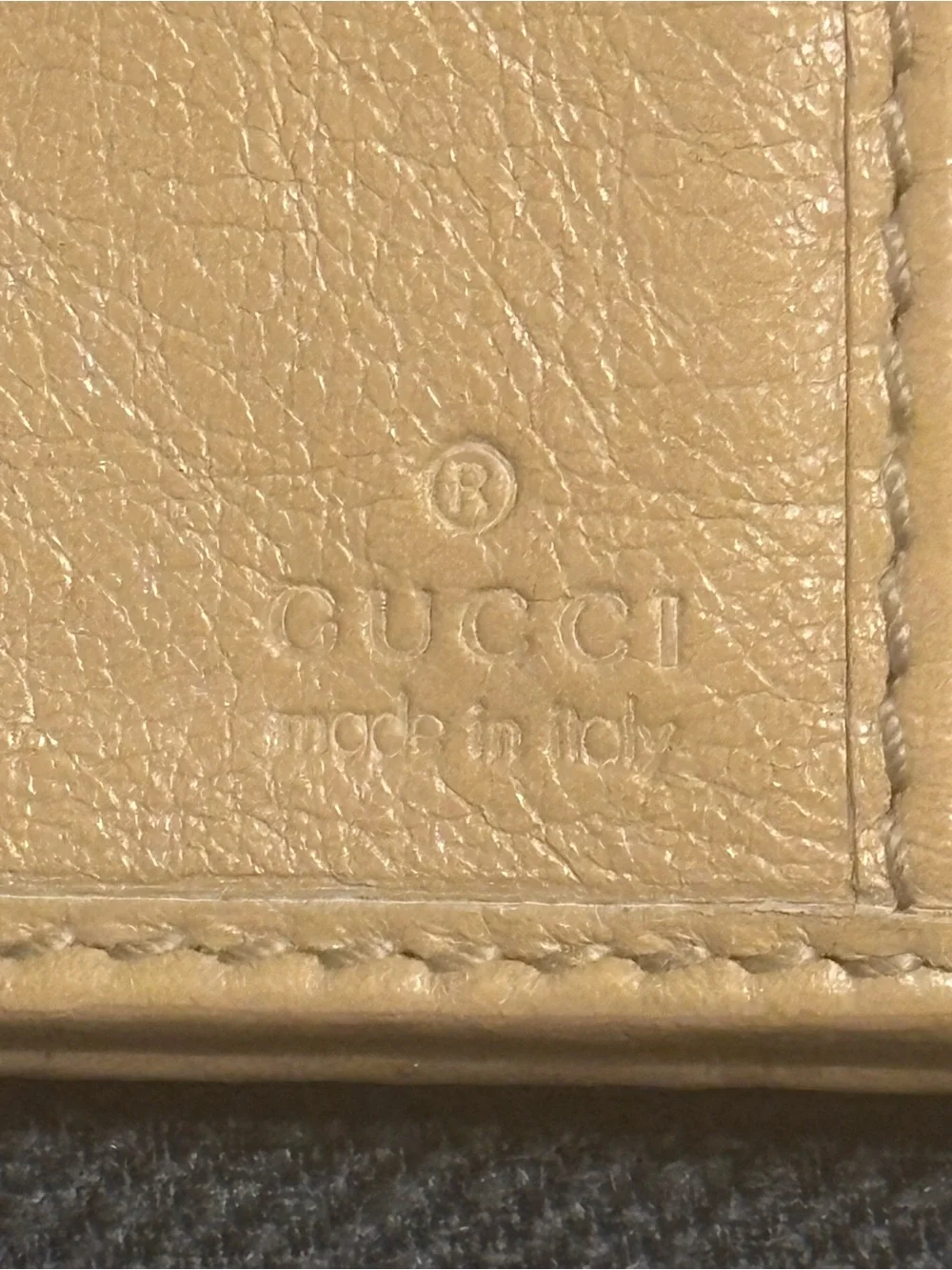 Gucci Guccissima metal bar continental long wallet retail $700.00